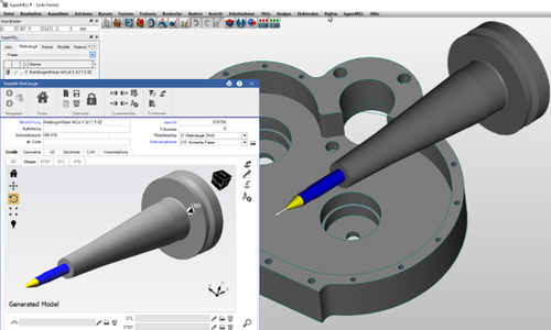 CAM Integrationslösung von WinTool.