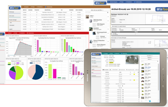 Mobile Webanwendung von WinTool Mobile Webanwendung von WinTool